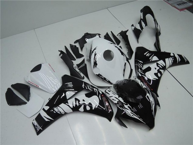Migliori Carena ABS Honda CBR1000RR 2008-2011 - Bianco Nero Lucido