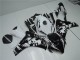 Migliori Carena ABS Honda CBR1000RR 2008-2011 - Bianco Nero Lucido