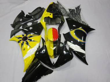 Migliori Carene Moto Yamaha R1 2012-2014 - Giallo Nero Rosso