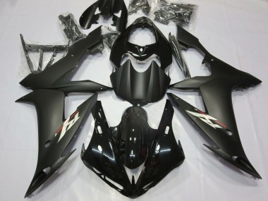 Migliori Carena Moto Yamaha R1 2004-2006 - Nero Lucido Nero Opaco