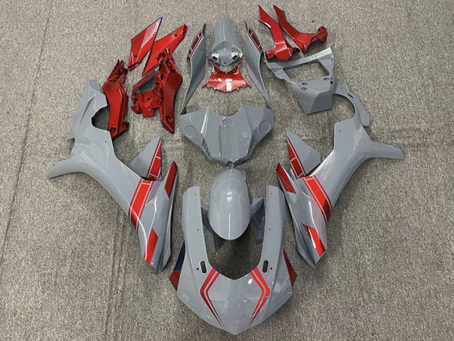 Migliori Carene Moto Yamaha R1 2015-2019 - Nardo Grigio Rosso