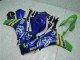 Migliori Carena Moto Honda CBR1000RR 2008-2011 - Blu Giallo Verde MoviStar Castrol