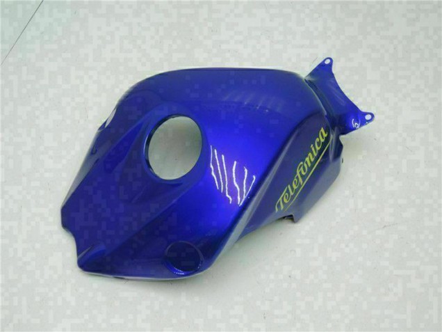 Migliori Carena Moto Honda CBR1000RR 2008-2011 - Blu Giallo Verde MoviStar Castrol