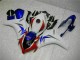 Migliori Kit Carena Moto ABS Honda CBR1000RR 2008-2011 - Bianco Rosso Blu HRC
