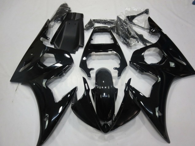 Migliori Carene Moto Yamaha R6 2005 - Nero Lucido
