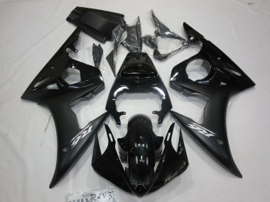 Migliori Carene Moto Yamaha R6 2005 - Nero Lucido Nero Opaco Bianco