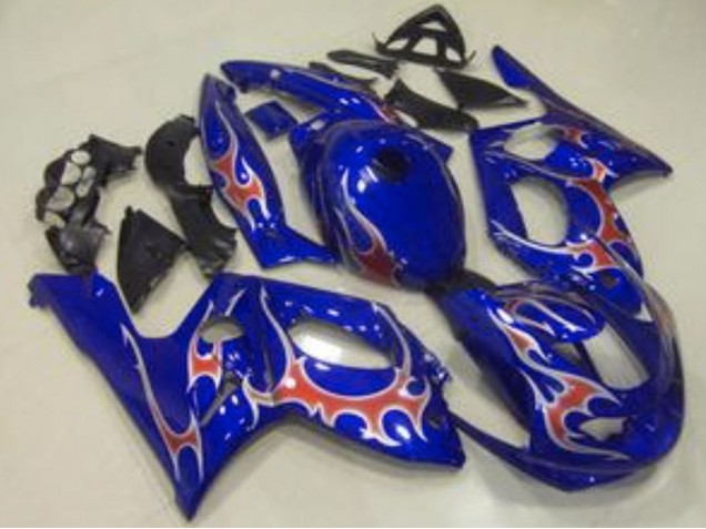 Migliori Carene Moto Yamaha YZF600R Thundercat 1996-2007 - Blu Rosso