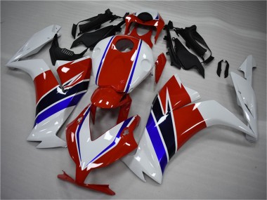 Migliori Kit Carena Moto ABS Honda CBR1000RR 2012-2016 - Bianco Rosso Blu