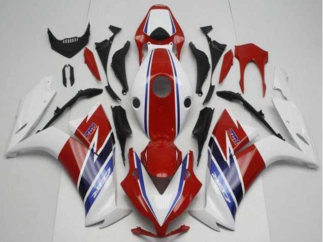 Migliori Kit Carena Moto ABS Honda CBR1000RR 2012-2016 - Bianco Rosso Blu