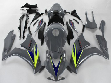 Migliori Carena Moto Honda CBR1000RR 2012-2016 - Nardo Grigio Blu Fluo Giallo