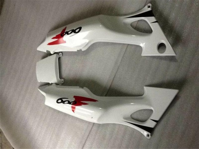 Migliori Carena Moto Honda CBR600 F3 1995-1996 - Bianco Rosso Nero Lucido