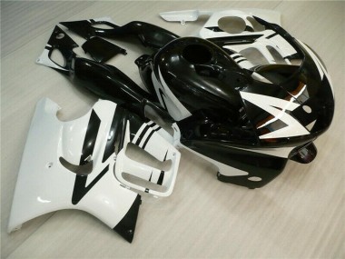 Migliori Carena Moto Honda CBR600 F3 1995-1996 - Bianco Nero Lucido
