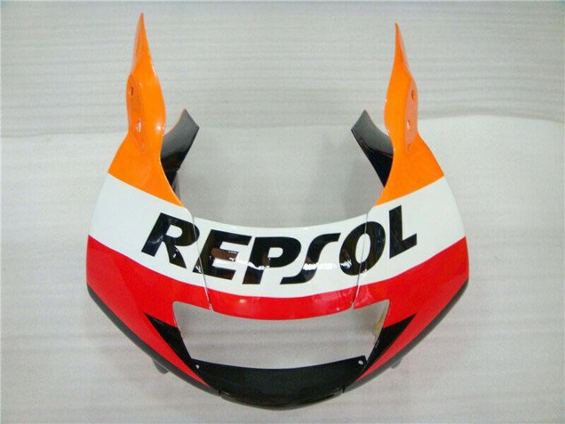 Migliori Carena Moto Honda CBR600 F3 1995-1996 - Arancia Bianco Rosso Nero Lucido Repsol