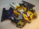 Migliori Carena Moto Honda CBR600 F3 1995-1996 - Blu Giallo Joes