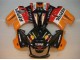 Migliori Carena Moto Honda CBR600 F3 1995-1996 - Arancia Bianco Rosso Nero Lucido Repsol