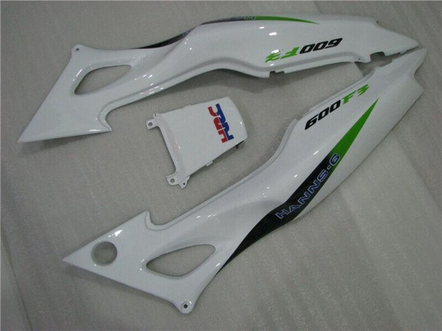 Migliori Carena Moto Honda CBR600 F3 1995-1996 - Bianco Argento Verde Hannspree