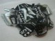 Migliori Carena Moto Honda CBR600 F3 1995-1996 - Argento Nero Lucido SevenStars