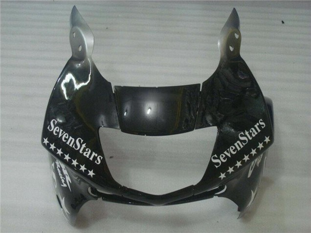 Migliori Carena Moto Honda CBR600 F3 1995-1996 - Argento Nero Lucido SevenStars