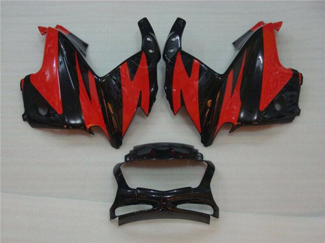 Migliori Carena Moto Honda CBR600 F3 1995-1996 - Rosso Nero Lucido