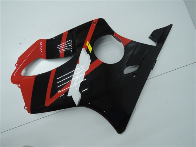 Migliori Kit Carena Moto ABS Honda CBR600 F4i 2001-2003 - Rosso Nero Lucido