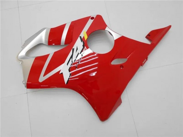 Migliori Kit Carena Moto Completo Honda CBR600 F4i 2001-2003 - Argento Rosso