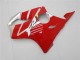 Migliori Kit Carena Moto Completo Honda CBR600 F4i 2001-2003 - Argento Rosso