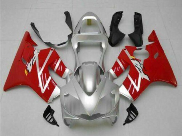 Migliori Kit Carena Moto Completo Honda CBR600 F4i 2001-2003 - Argento Rosso