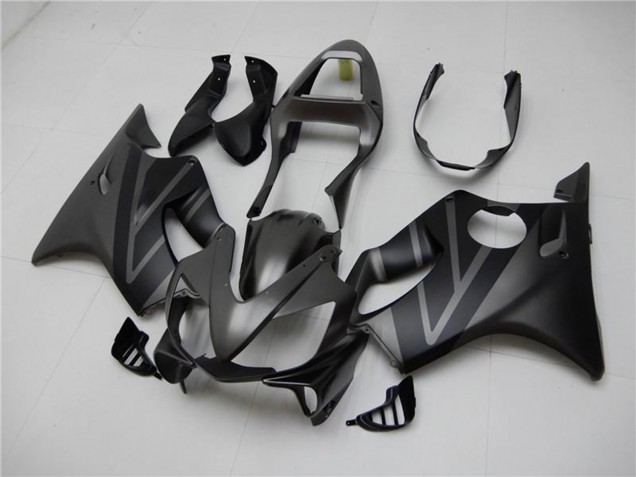 Migliori Kit Carena Moto Honda CBR600 F4i 2001-2003 - Nero Opaco Grigio