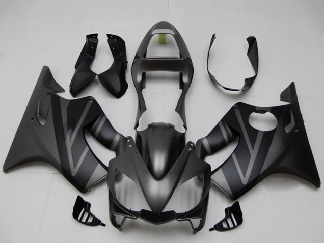 Migliori Kit Carena Moto Honda CBR600 F4i 2001-2003 - Nero Opaco Grigio