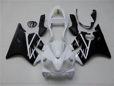 Migliori Kit Carena Moto Honda CBR600 F4i 2001-2003 - Bianco Nero Lucido