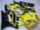 Migliori Carena Moto Honda CBR600 F4i 2001-2003 - Giallo Nero Lucido