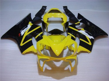 Migliori Carena Moto Honda CBR600 F4i 2001-2003 - Giallo Nero Lucido