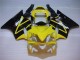 Migliori Carena Moto Honda CBR600 F4i 2001-2003 - Giallo Nero Lucido