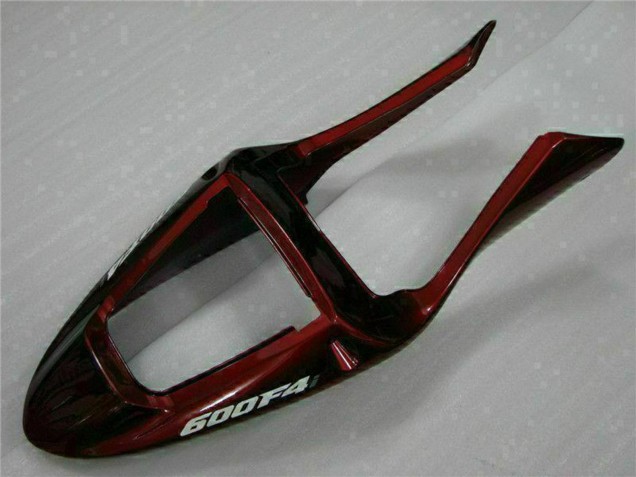 Migliori Kit Carena Moto Honda CBR600 F4i 2001-2003 - Argento Rosso
