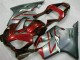Migliori Kit Carena Moto Honda CBR600 F4i 2001-2003 - Argento Rosso