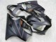 Migliori Carena Moto Honda CBR600 F4i 2001-2003 - Nero Opaco Grigio