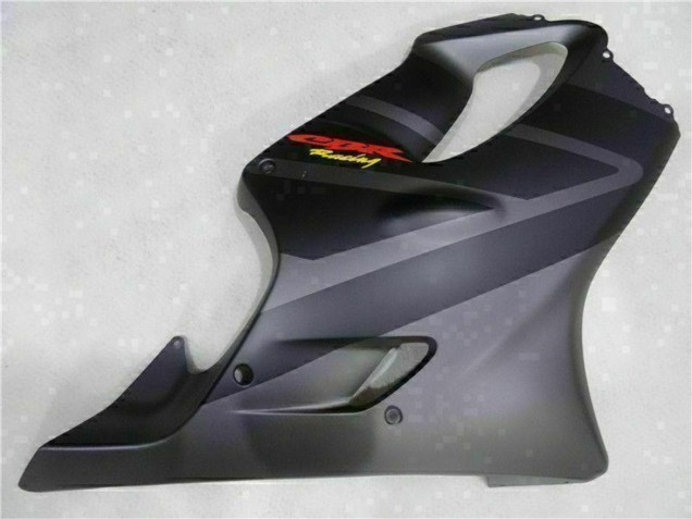 Migliori Carena Moto Honda CBR600 F4i 2001-2003 - Nero Opaco Grigio