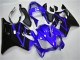Migliori Carena Moto Honda CBR600 F4i 2001-2003 - Blu Nero Lucido
