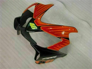 Migliori Carena Moto Honda CBR600 F4i 2001-2003 - Giallo Arancia Nero Lucido Rossi 46