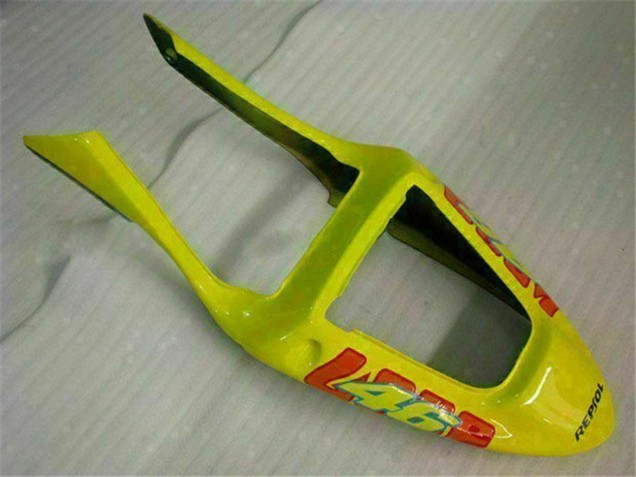 Migliori Carena Moto Honda CBR600 F4i 2001-2003 - Giallo Arancia Nero Lucido Rossi 46