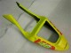 Migliori Carena Moto Honda CBR600 F4i 2001-2003 - Giallo Arancia Nero Lucido Rossi 46