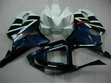 Migliori Carena Moto Honda CBR600 F4i 2001-2003 - Bianco Blu Nero Banda