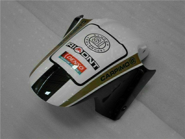Migliori Carena Moto Honda CBR600 F4i 2001-2003 - Bianco Giallo Nero Lucido Playboy