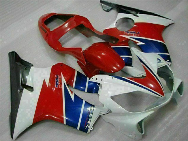 Migliori Carena Moto Honda CBR600 F4i 2001-2003 - Bianco Rosso Blu Nero