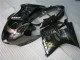 Migliori Carena Moto Honda CBR1100XX Blackbird 1996-2007 - Nero Lucido Argento Fiamma