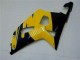 Migliori Carena Moto Suzuki GSXR 600/750 2001-2003 - Giallo Blu Scuro Nero Lucido