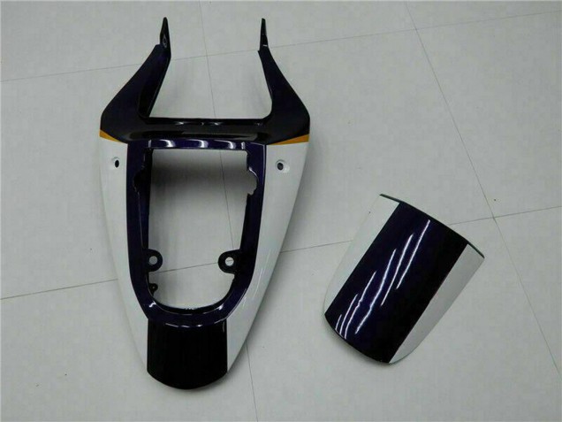 Migliori Carena Moto Suzuki GSXR 600/750 2001-2003 - Giallo Blu Scuro Nero Lucido