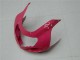 Migliori Carena Moto Suzuki GSXR 600/750 2001-2003 - Rosa Argento Nero Lucido