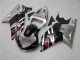 Migliori Carena Moto Suzuki GSXR 600/750 2001-2003 - Argento Nero Lucido Rosso