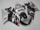 Migliori Carena Moto Suzuki GSXR 600/750 2001-2003 - Argento Nero Lucido Rosso